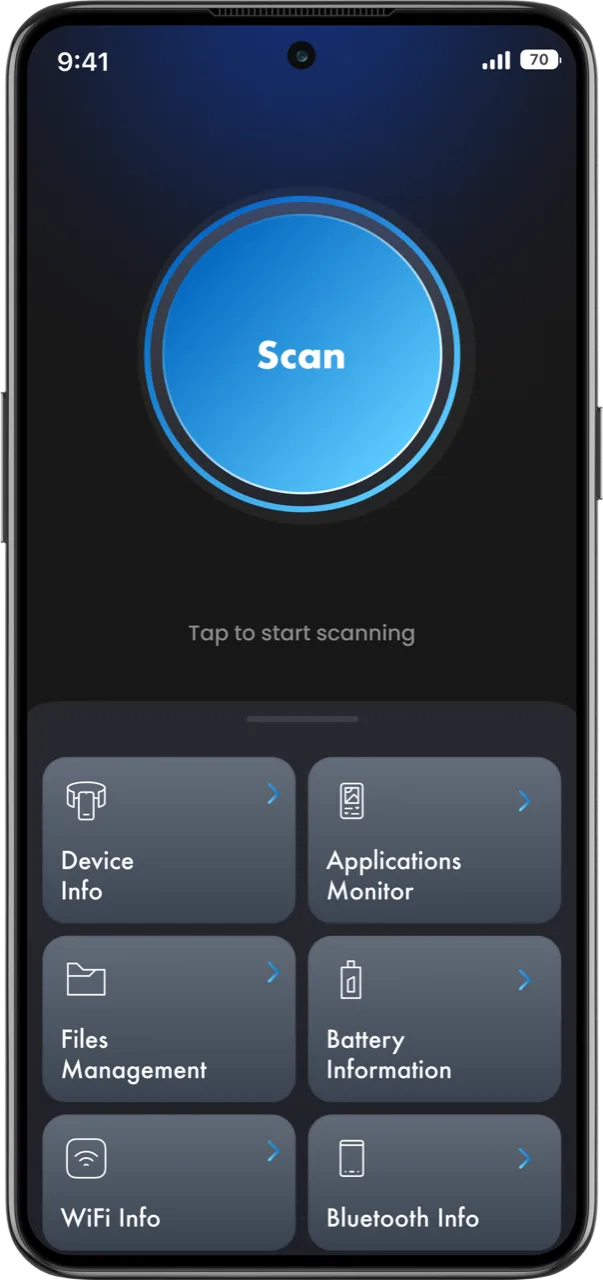 Alpha Cleaner — Scan